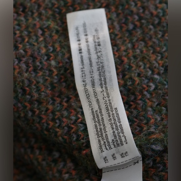 ZARA LANDSCAPE KNIT CARDIGAN COAT MULTICOLOURED OVERSIZED 2893/116 XS-S - Picture 14 of 14